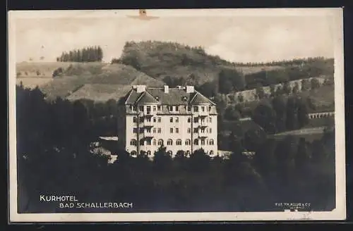 AK Bad Schallerbach, Blick auf das Kurhotel