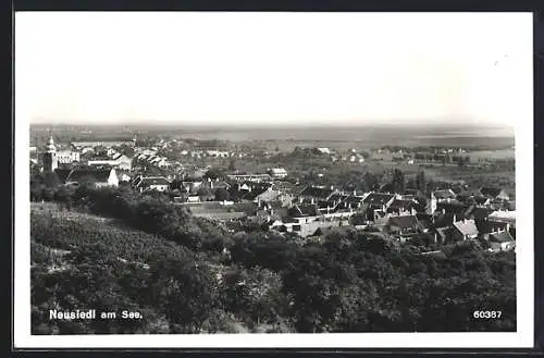 AK Neusiedl am See, Blick über die Dächer