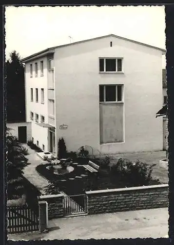 AK Bregenz, Hotel Haus Isabella von F. R. Fontanari, Reutegasse 9, Aussenansicht