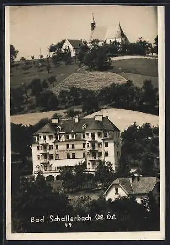 AK Bad Schallerbach /Ob. Öst., Hauptanstalt für Angestelltenversicherung und Kirche