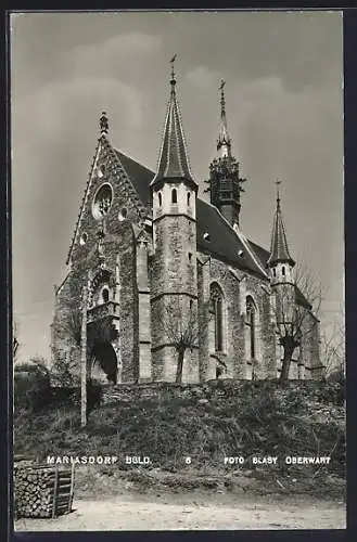 AK Mariasdorf /Bgld., Blick auf die Kirche