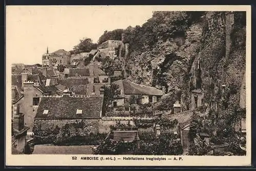 AK Amboise, Habitations troglodytes