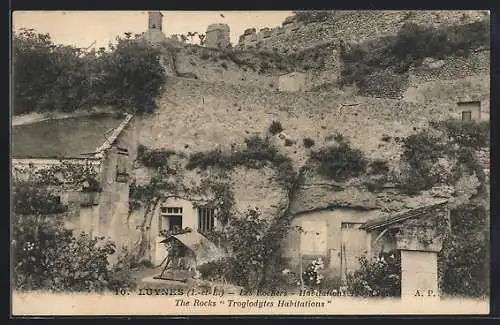 AK Luynes, Les Rochers, Habitations troglodytes