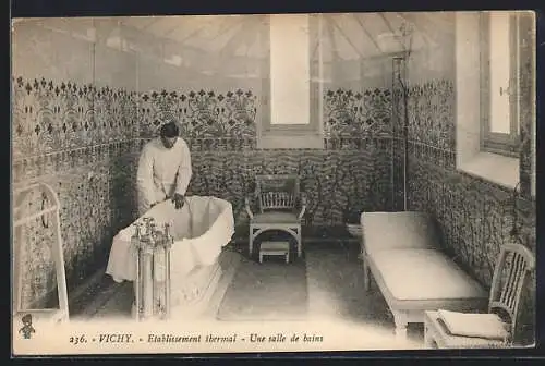 AK Vichy, Etablissement Thermal, Une Salle de Bain