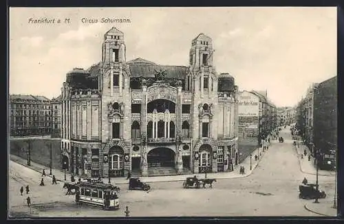 AK Frankfurt a. Main, Circus Schumann