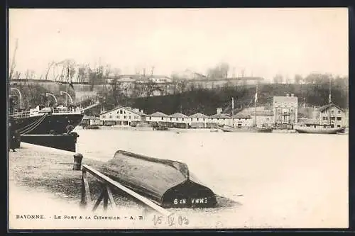 AK Bayonne, Le Port a la Citadelle