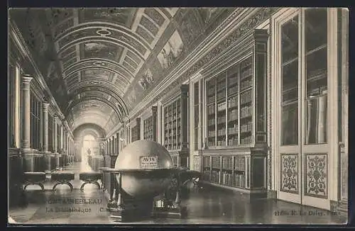 AK Fontainebleau, La Bibliothèque