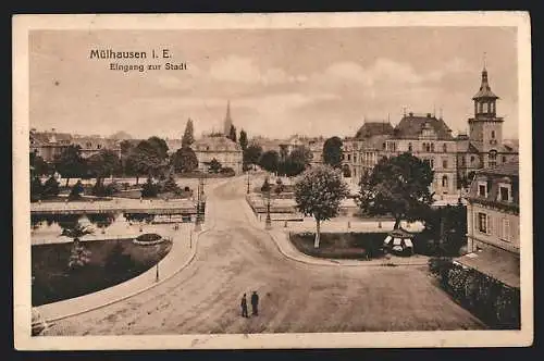 AK Mülhausen, Eingang zur Stadt