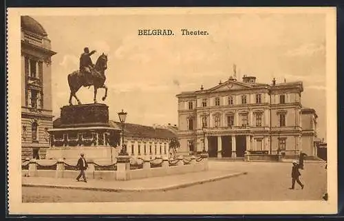 AK Belgrad, Theater und Denkmal