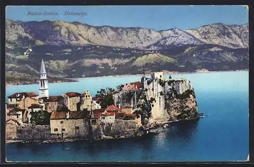 AK Budva-Budua, Ansicht der Insel
