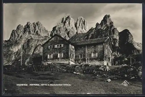 AK Hofpürgl-Hütte, Ansicht mit Bischofsmütze