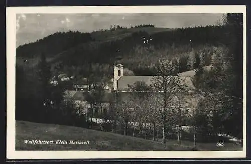 AK Klein-Mariazell, Blick auf den Ort