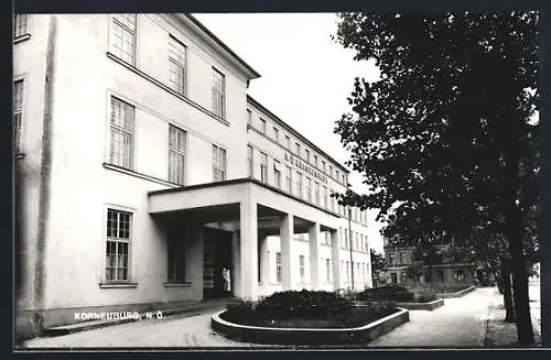 AK Korneuburg, A. Ö. Krankenhaus, Eingang