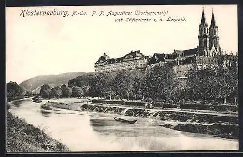 AK Klosterneuburg, Augustiner Chorherrenstift und Stiftskirche z. h. Leopold