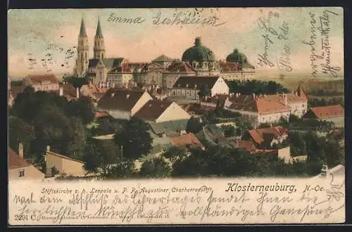 AK Klosterneuburg, Stiftskirche und Augustiner Chorherrenstift