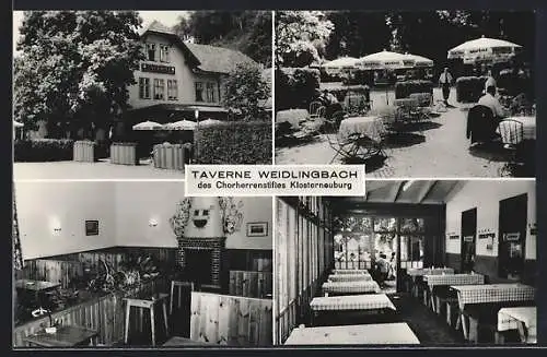 AK Weidlingbach /Klosterneuburg, Gasthaus Taverne Weidlingbach des Chorherrenstift Klosterneuburg