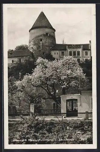 AK Krems a. d. Donau, Pulverturm und Schiessstätte