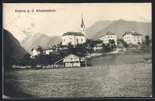 AK Kaprun, Die Kirche gegen das Kitzsteinhorn