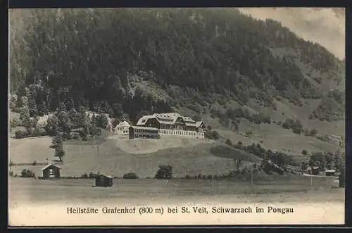 AK St. Veit /Schwarzach, Die Heilstätte Grafenhof