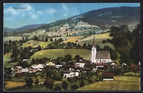 AK Taxenbach, Blick zur Kirche