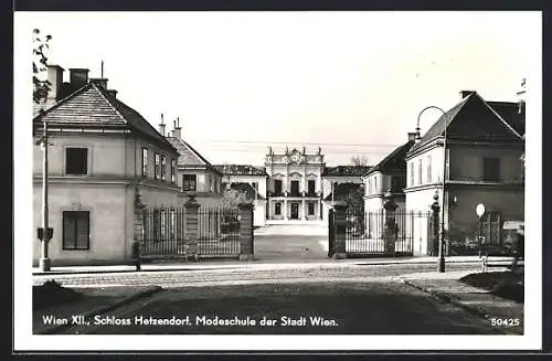 AK Wien, Schloss Hetzendorf, Modeschule der Stadt Wien