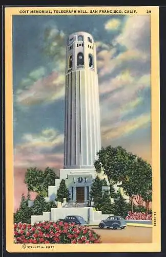 AK San Francisco, CA, Coit Memorial, Telegraph Hill