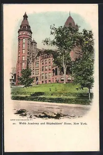 AK New York, NY, Webb Academy and Shipbuilder`s Home