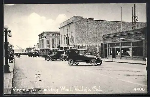 AK Vallejo, CA, Virginia Street looking West