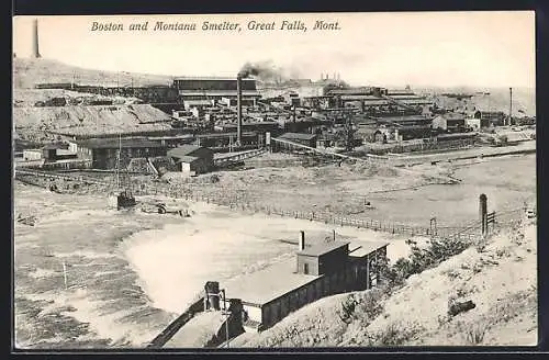 AK Great Falls, MT, Boston and Montana Smelter