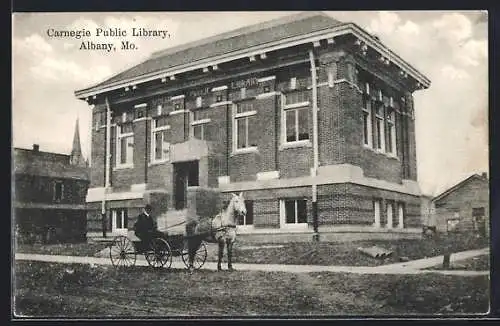 AK Albany, MO, Carnegie Public Library