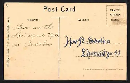 AK Audubon, NJ, La Monte Apartments, Chestnut St.