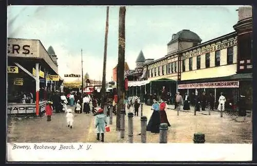 AK Rockaway Beach, NY, Bowery