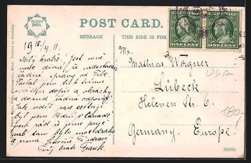 AK Devils Lake, ND, Fourth Street looking West