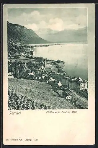AK Territet, Chillon et la Dent du Midi