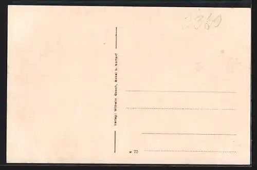 AK Rendsburg, Prakt. Heilk. von J. H. W. Schumacher, Kanalblick