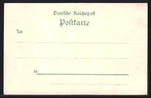 Lithographie Oldenburg / O., Hotel Graf Anton Günther, Aussen- u. Innenansichten, Strasse am Stau, Wappen