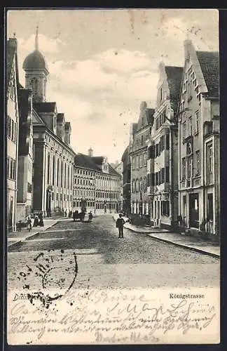 AK Dillingen a. D., Partie in der Königstrasse