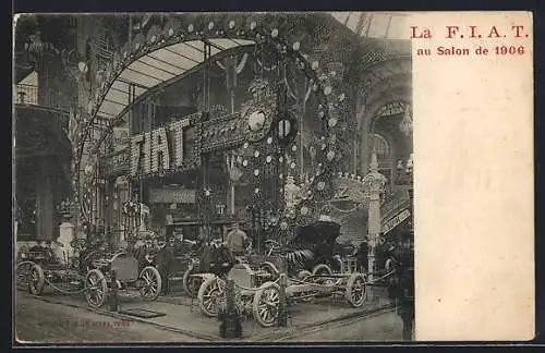 AK Paris, Exposition 1906, La F. I. A. T.