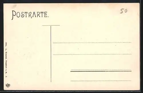 AK Hofheim a. Taunus, Ortsansicht aus der Ferne