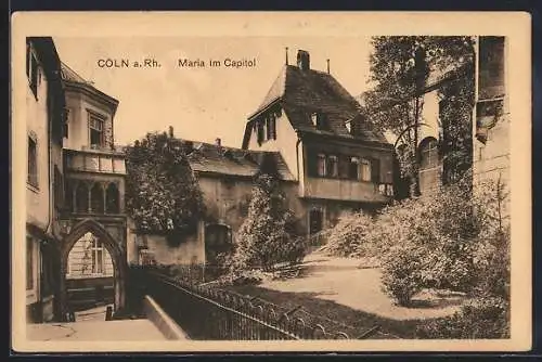 AK Cöln a. Rh., Maria im Capitol