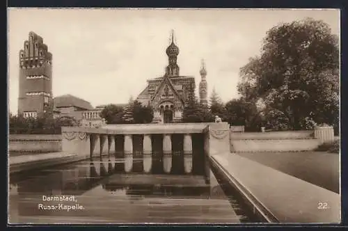 AK Darmstadt, Russische Kapelle