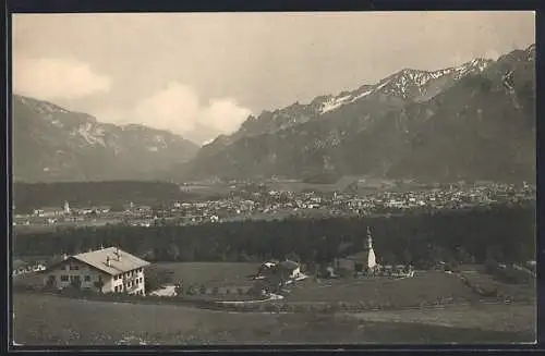 AK Bad Reichenhall, Totalansicht von Nonn