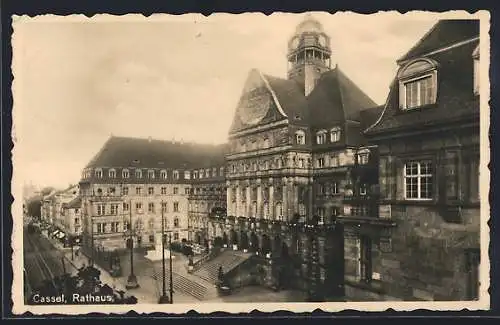 AK Cassel, Blick zum Rathaus