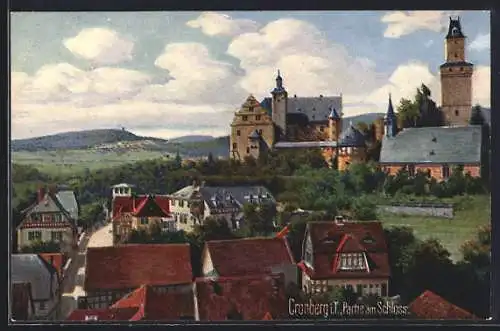 AK Kronberg, Partie am Schloss