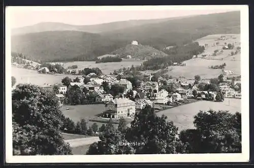 AK Eisenstein, Totalansicht von einen Berg aus