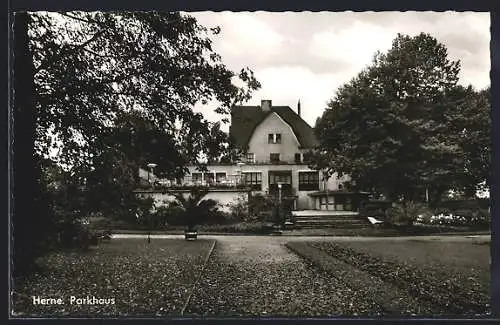 AK Herne, Parkhaus mit Parkanlage