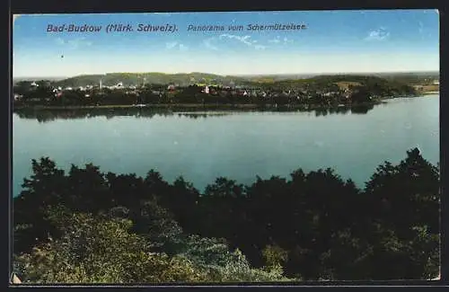 AK Bad Buckow /Märk. Schweiz, Panorama vom Scharmützelsee