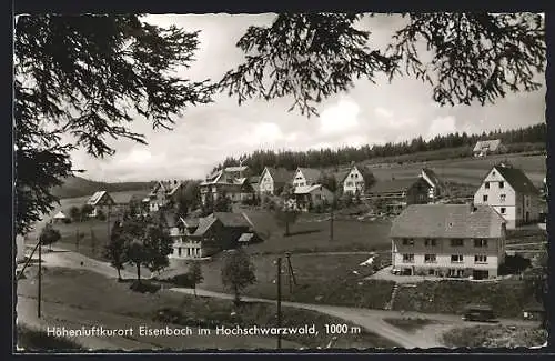 AK Eisenbach / Schwarzwald, Ortsansicht von einer Anhöhe aus