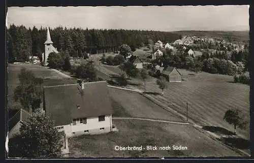 AK Oberbränd bei Neustadt, Blick nach Süden