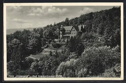 AK Bad Frankenhausen /Kyffh., Haus Hoheneck